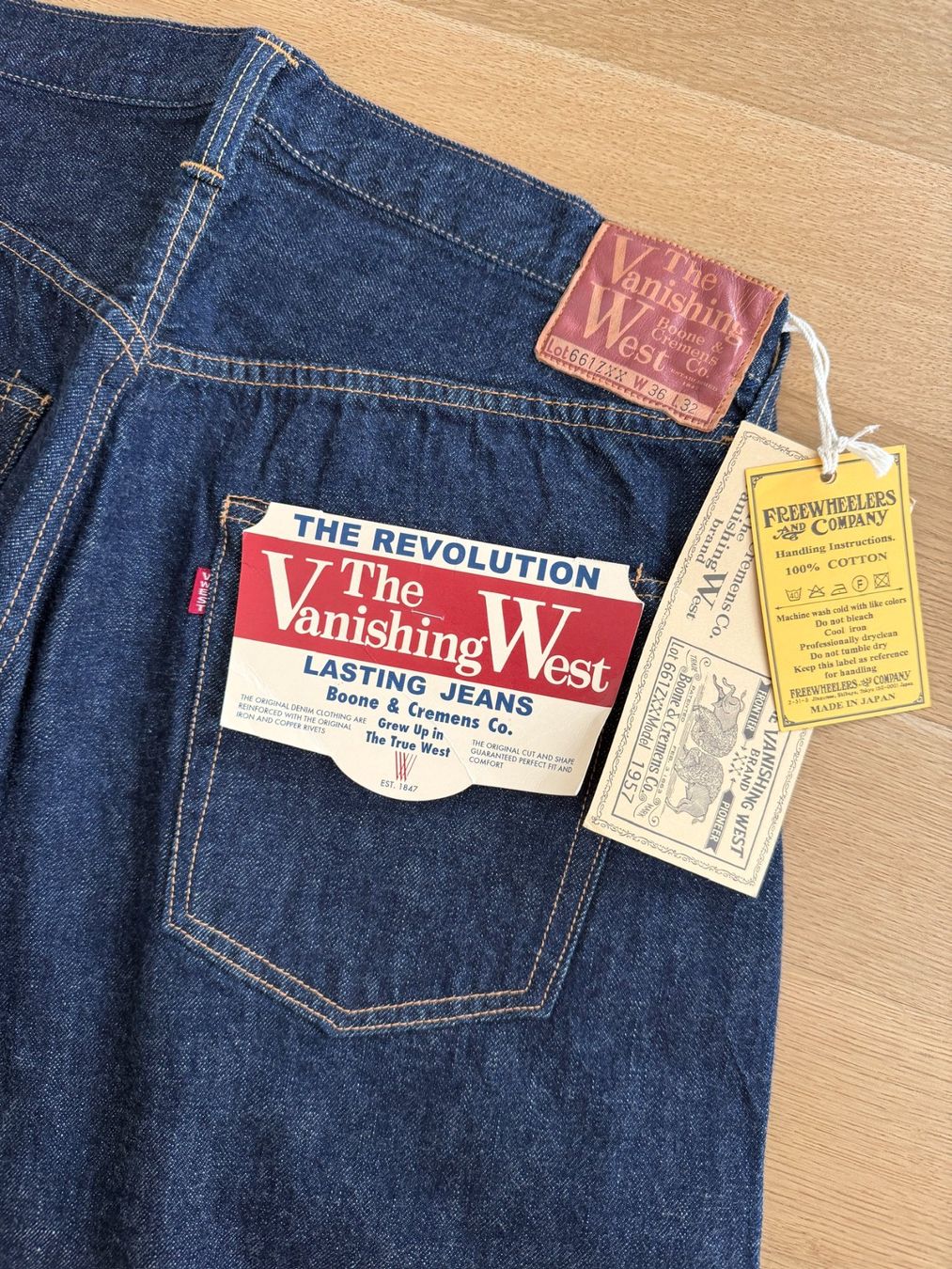 Freewheelers Vanishing West Jeans "Revolution"